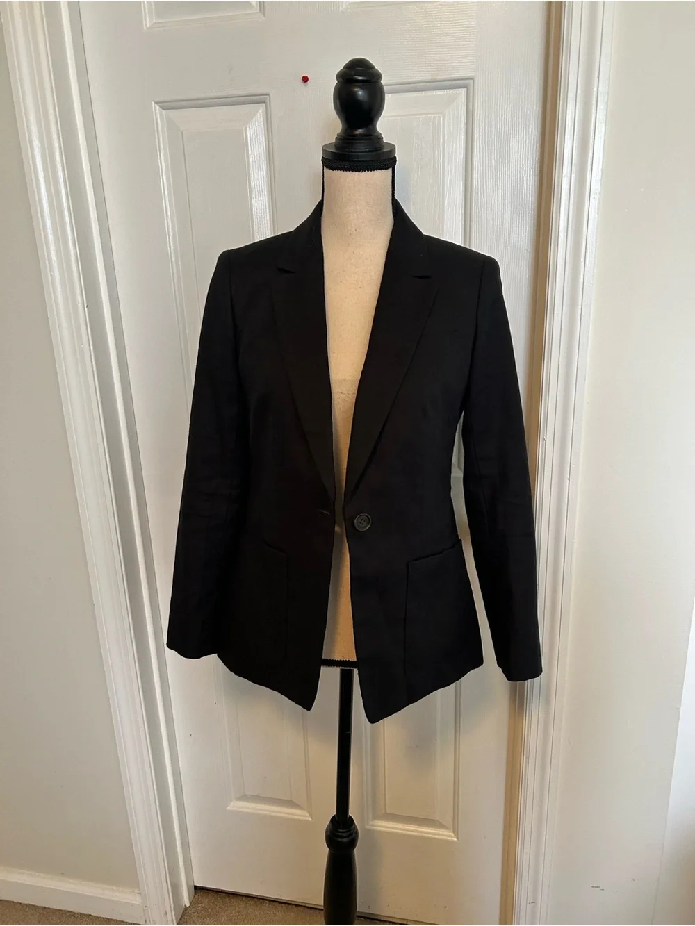 J. Crew Helena Blazer in Stretch Linen Blend